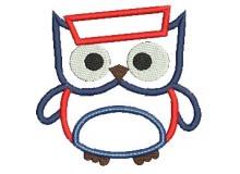 Stickdatei - Ahoi Eule männlich 